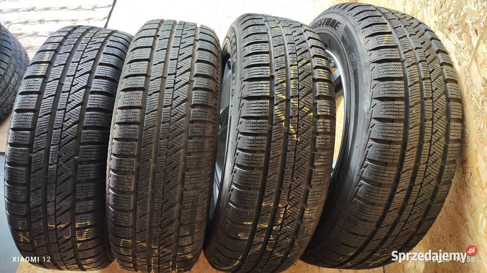 Koła zimowe 2156516 5x1143 et 45 stan opon 8mm mazowieckie Zwoleń
