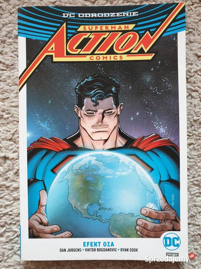 Superman Action Comics Efekt Oza kredowy papier  pomorskie Gdynia