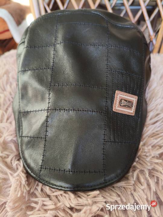 Nowa kurtka skórzana męska firmyJStyle czapka Rozmiar XXL