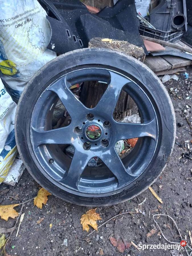 Felgi aluminiowe AEZ 17 5x120 opony letnie BMW aluminiowe śląskie