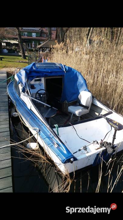 Zamiana Łódźłódka Shetland kabinowa motorówka Barlinek sprzedam