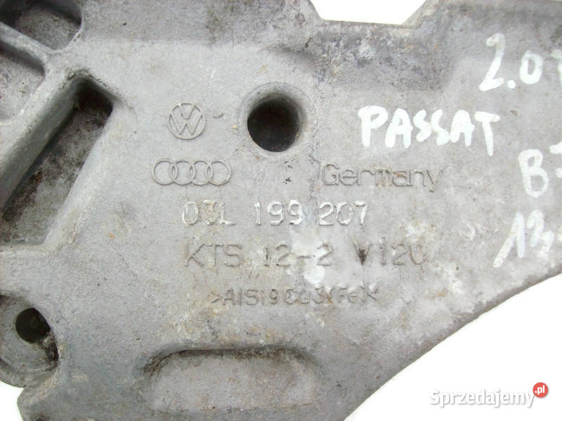 Passat B7 20 TDI CFF Lapa wspornik silnika zawieszenie silnika Mińsk Mazowiecki