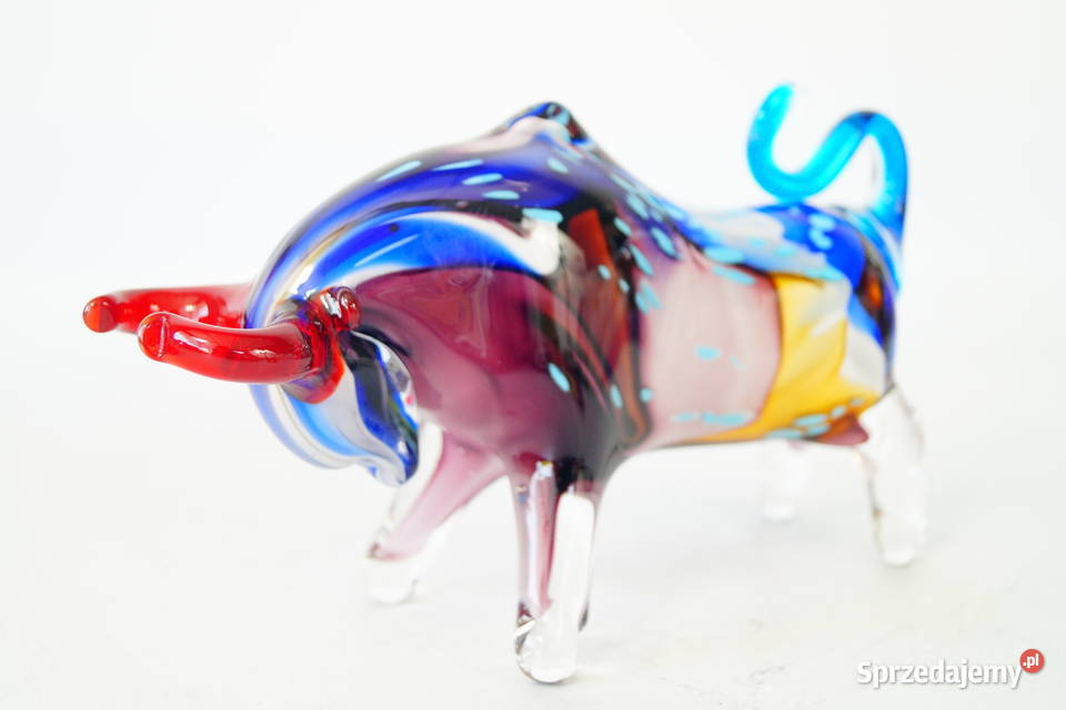 Figura Murano style BYK BYCZEK giełda wall Gizałki