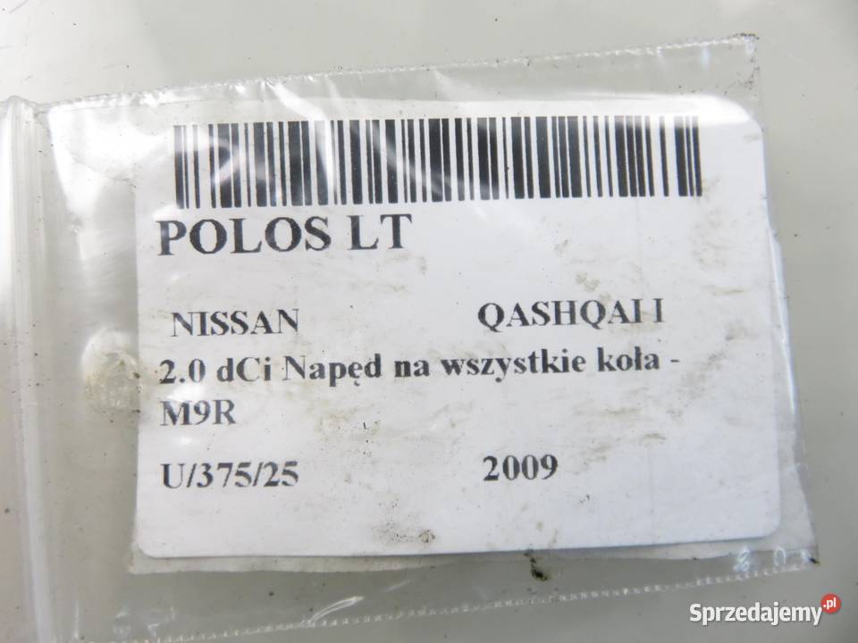 PÓŁOŚ LEWA TYLNA NISSAN QASHQAI I 20 dCi
