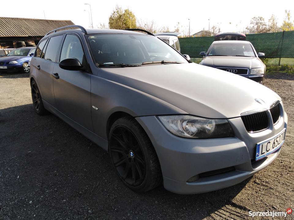 Sprzedam BMW E91 szary mat 2 l diesel lubelskie Chełm