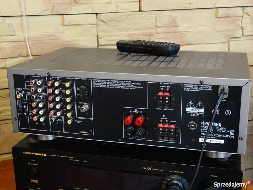 Amplituner Yamaha RXV350 RDS pilot sprawny Jasło
