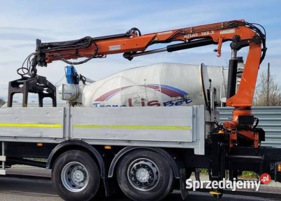 ATLAS 1052 HDS Żuraw Dźwig 2013r Funkcja Rotator Łańcut
