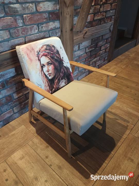 Fotel PRL odnowiony Gubin sprzedam