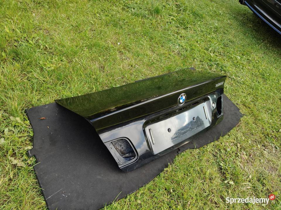 Bmw e46 sedan tylna klapa czarna schwarz2 Bez Aleksandrów Łódzki