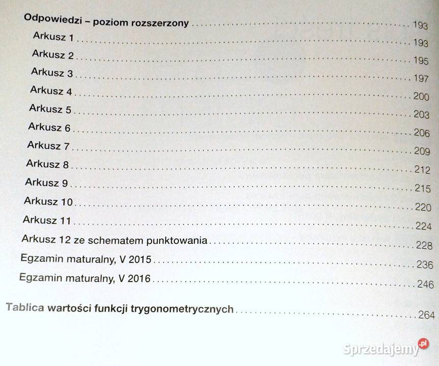 Teraz matura Matematyka Arkusze maturalne E Chełm