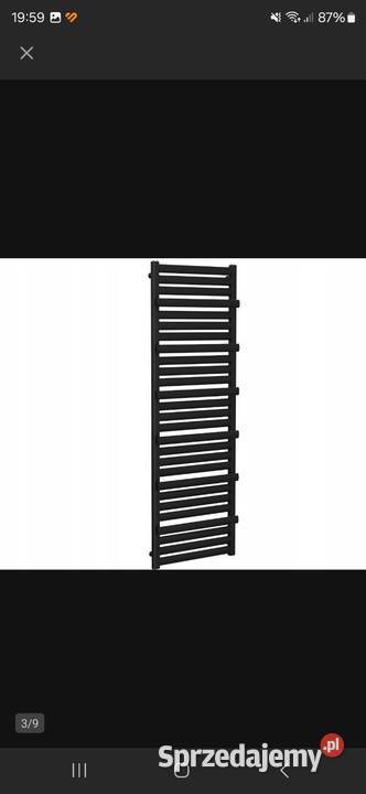 Grzejnik łazienkowy FIWE 18064 CZARNY MAT 1453w Poznań
