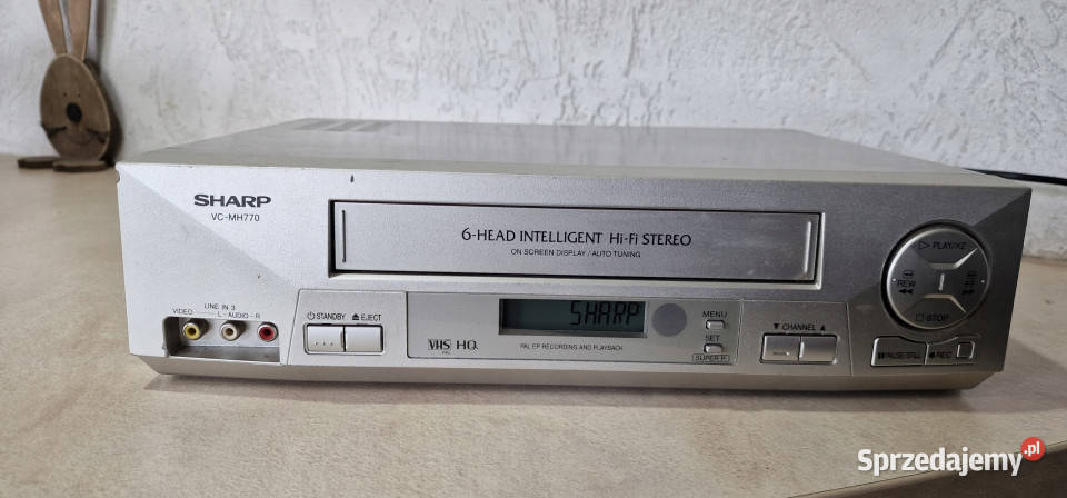 Video magnetowid SHARP VC MH 770 VCMH770 Międzychód