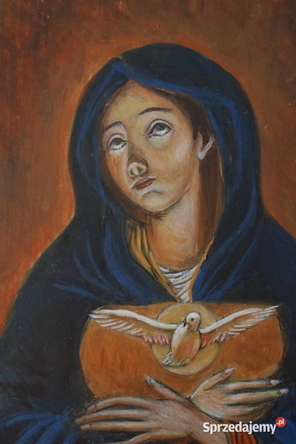 Pasterz Ikona pisana na desce prezent zachodniopomorskie