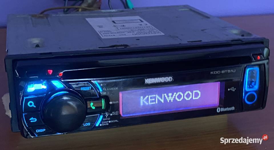 Kenwood KDCBT51U I HiEnd I Bluetooth I 24 BIT I zdejmowany panel Radioodtwarzacze Radioodtwarzacze