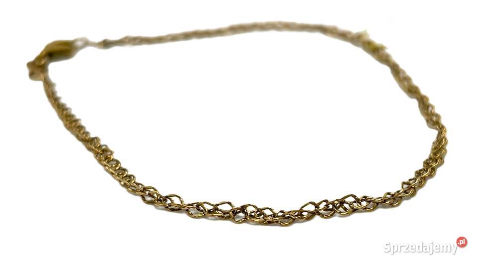 Złota Bransoletka pr 333 162g Elbląg sprzedam
