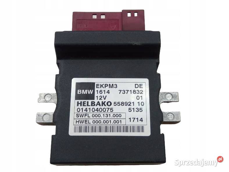 MODUŁ POMPY PALIWA 7371832 Bmw Seria 3 VI 2011 Układ elektryczny, zapłon