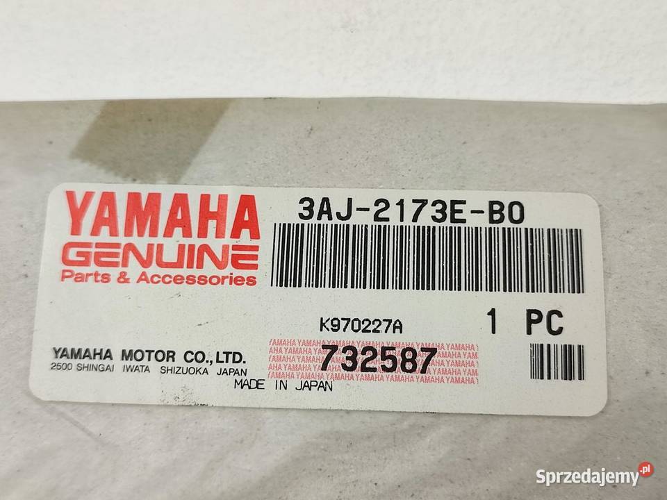 NAKLEJKA PASEK NA LEWY BOCZEK YAMAHA XT 600Z