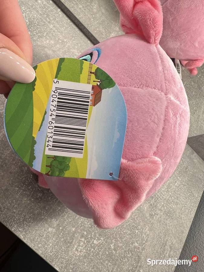 Maskotka pluszak gang bystrzaków świnia świnka Jasło