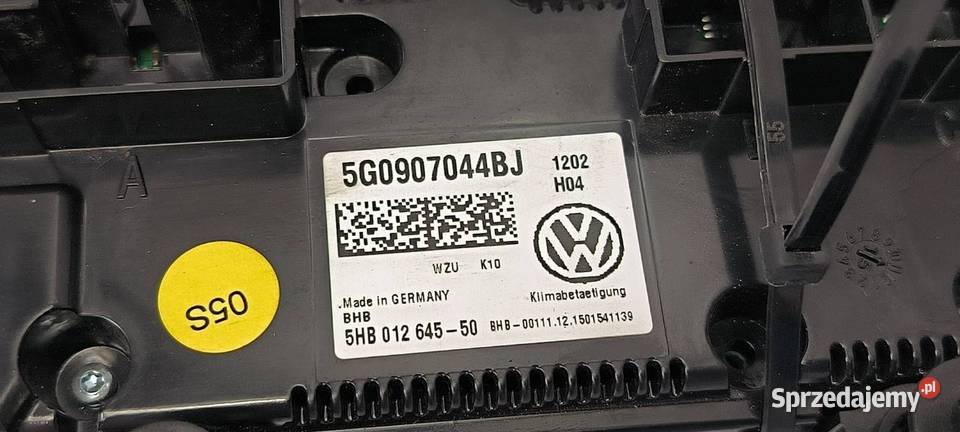 PANEL VOLKSWAGEN PASSAT B8 RLINE 5G0907044BJ Lipno