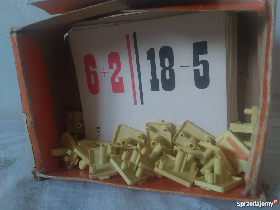 PRL układanka gra AUTOMATYCZNY NAUCZYCIEL LATA mazowieckie Warszawa