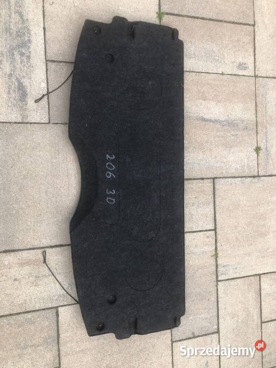 Półka bagażnika peugeot 206