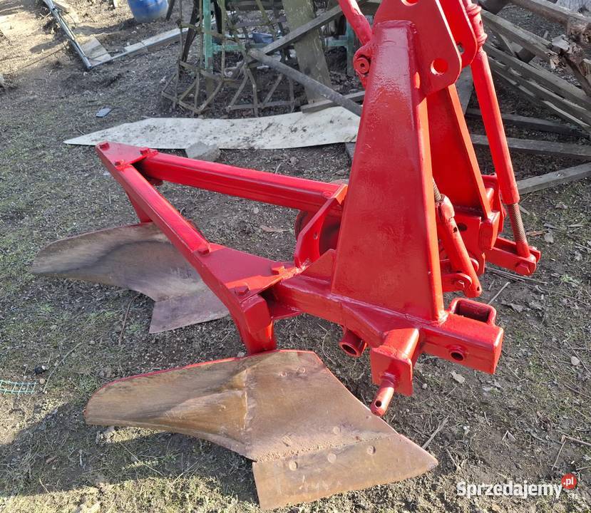 Pług 2 skibowy duży Unia Grudziądz Sanok