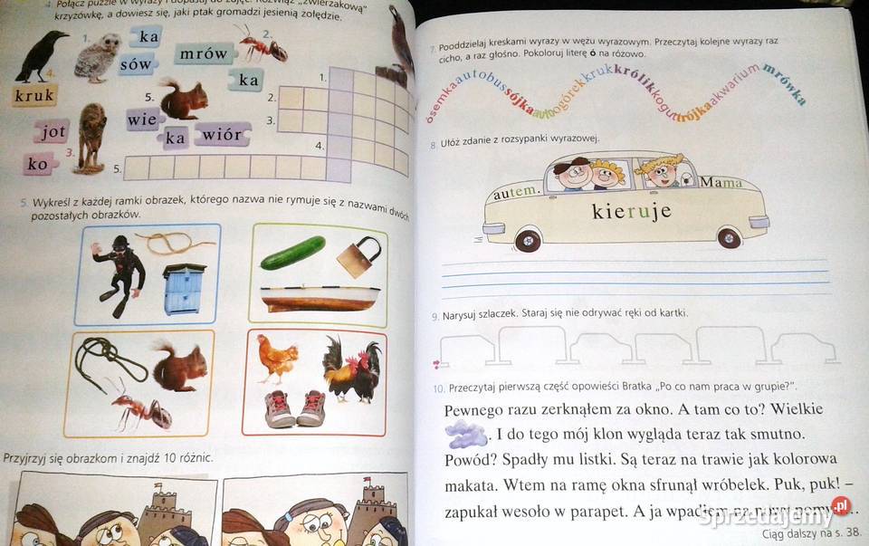 Uczymy się z Bratkiem kl 1 Katarzyna Kupracz sprzedam