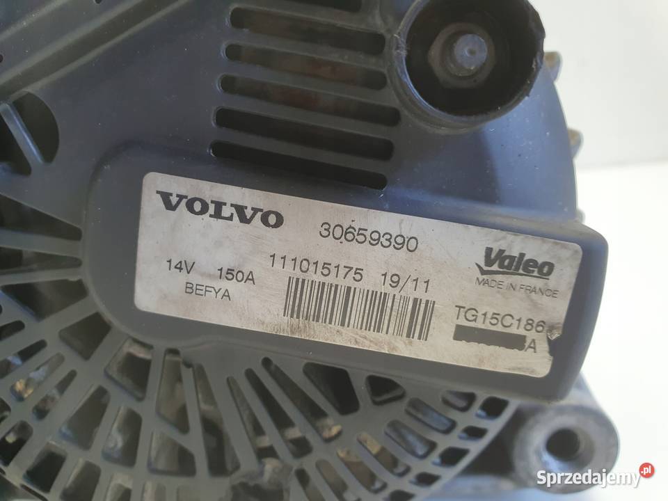 Volvo V40 II 16 D2 ALTERNATOR 30659390 valeo Janów