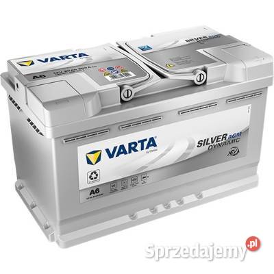 Akumulator Varta 12V 80Ah 800A AGM Jelcz-Laskowice sprzedam