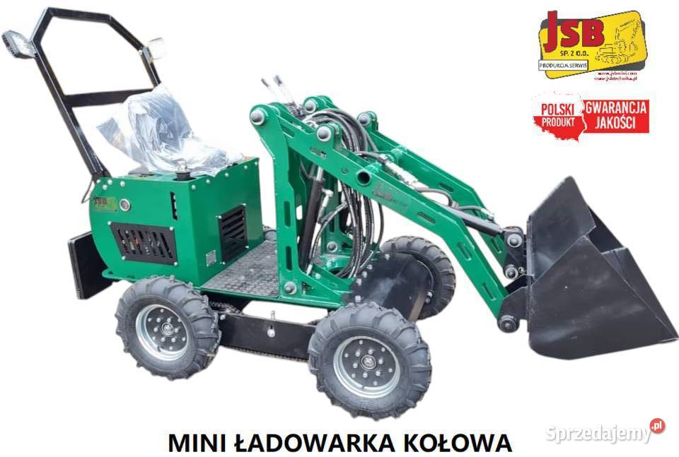 Nowa 2026 Mini Ładowarka Kołowa MSL116 JSB MINI Toruń