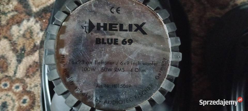 Głośniki samochodowe helix blues 69 Dywity