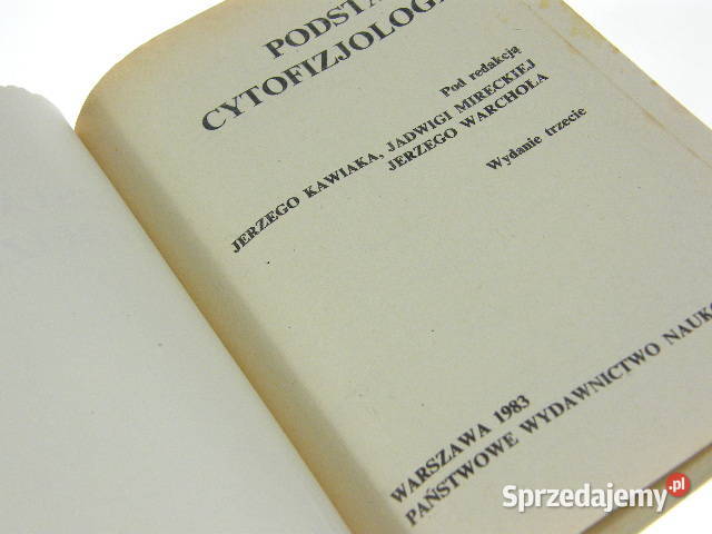 PODSTAWY CYTOFIZJOLOGII Kawiak Osięciny