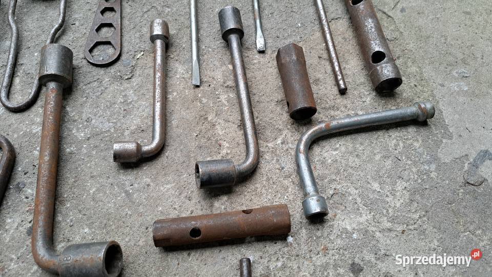 klucze samochodowe motocyklowe PRL Leszno sprzedam