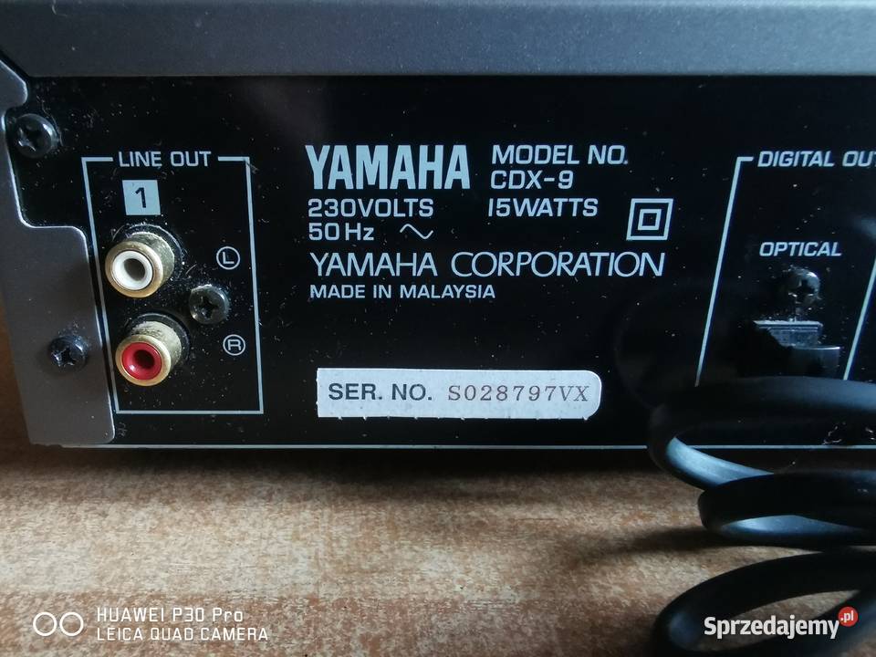 Odtwarzacz CD YAMAHA CDX9 Gorzów Wielkopolski