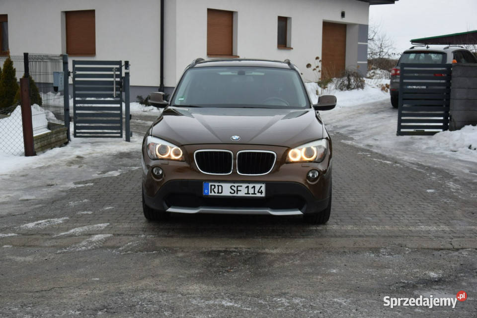 BMW X1 20D 177 Navi Kamera 2 KPL KÓŁ Brązowy brązowy podkarpackie
