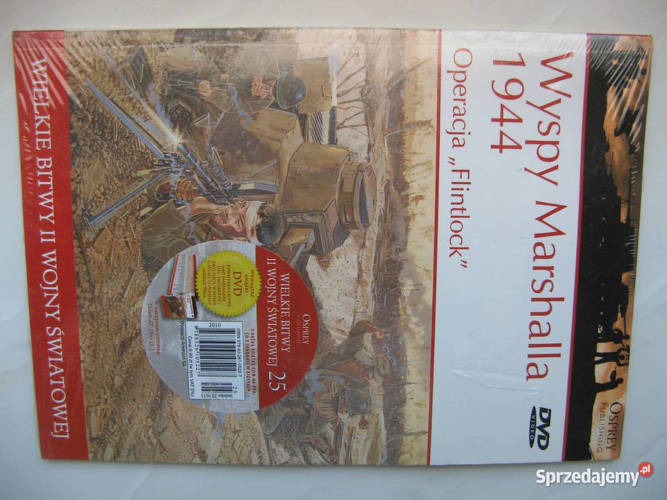 Osprey Wyspy Marshalla 1944 książka film DVD