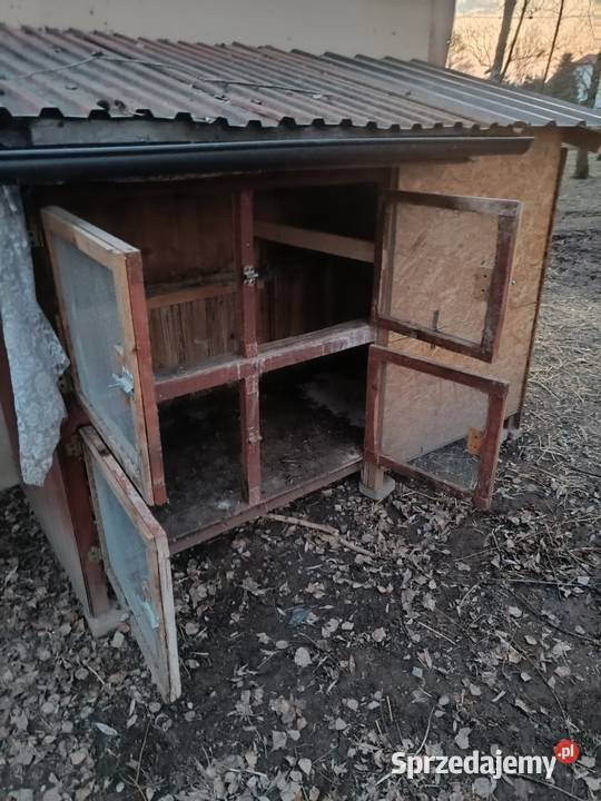 Sprzedam klatkę na króliki przerobioną na gęsi Wola Radłowska