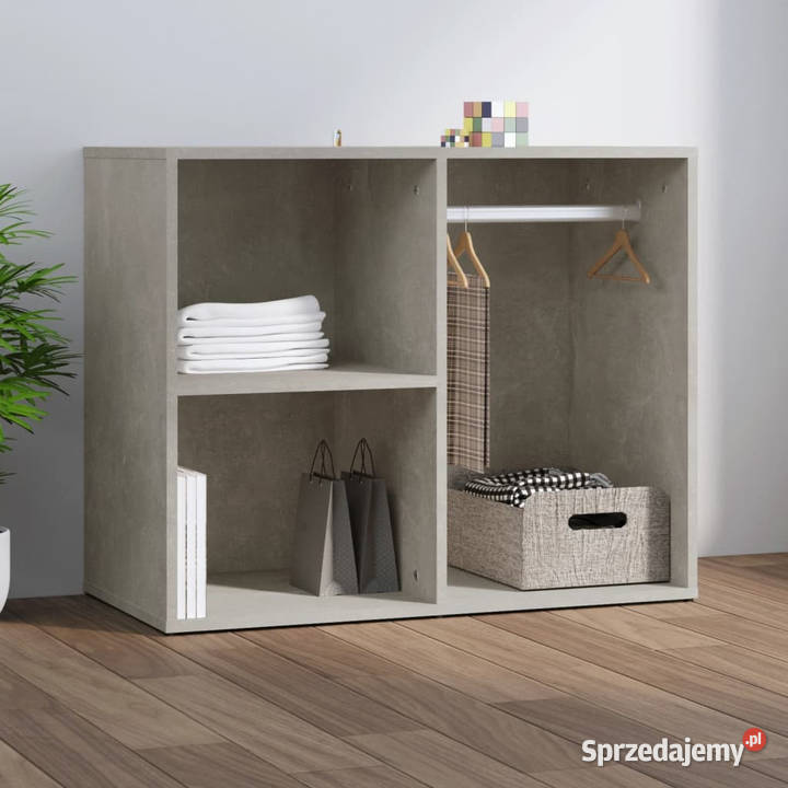 Szafka szarość betonu 80x40x65 materiał Warszawa