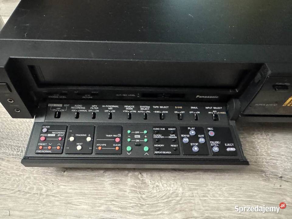 Magnetowid Panasonic NVFS90 Oryginalny Pilot