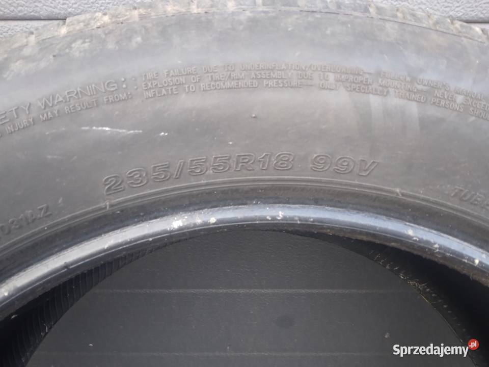 Opony 4 sztuki 23555R18 BRIDGESTONE POTENZA Opony i felgi Kalej sprzedam