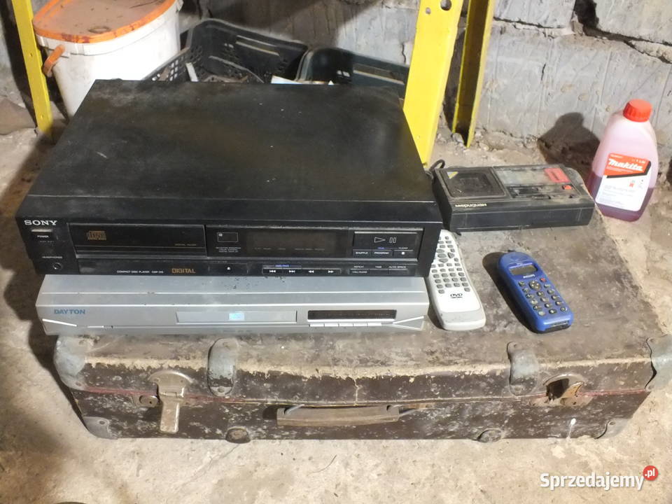 Zestaw starej elektroniki Wyprzedaz garazowa Cd Pozostałe małopolskie Rabka-Zdrój