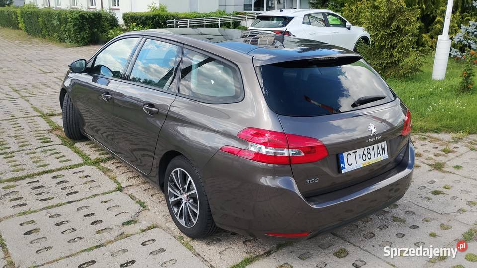 Peugeot 308 SW eHDi niski przebieg dory stan Rok produkcji 2014 Toruń