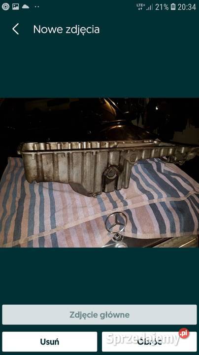 Miska olejowa Mercedes 140 M104 osobowe Ostrołęka