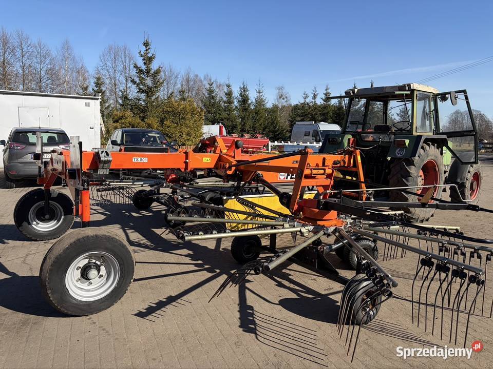 Zgrabiarka 2 karuzelowa Fella TS 801 8m Myszyniec