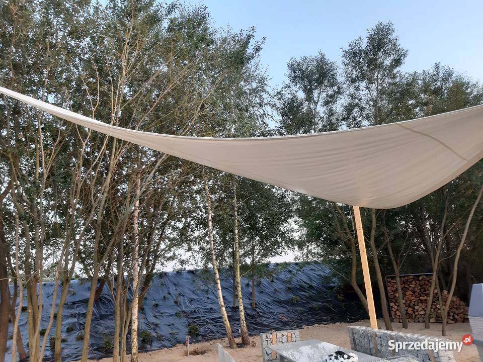 Żagle przeciwsłoneczne ścianki do altan Nysa