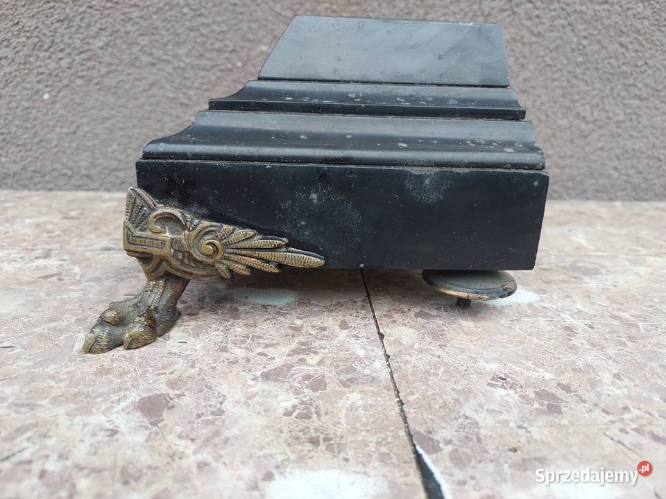 Podstawa marmur świecznika kandelabra nogi Antyki Tczew