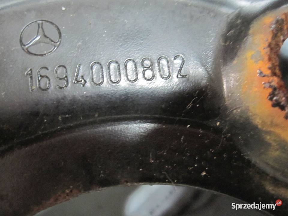 MERCEDES W169 koło dojazdowe 1259016 98M 5x112