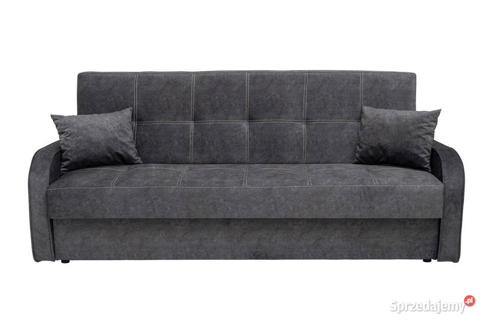 Wersalka Tapicerowana Ciemnoszara Nowoczesna podkarpackie