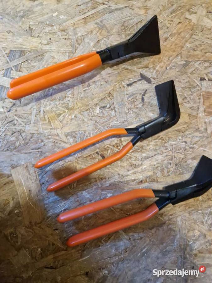 KOMPLET SZCZYPIEC DEKARSKICH DO GIĘCIA BLACHY Pozostałe wielkopolskie Głogowa