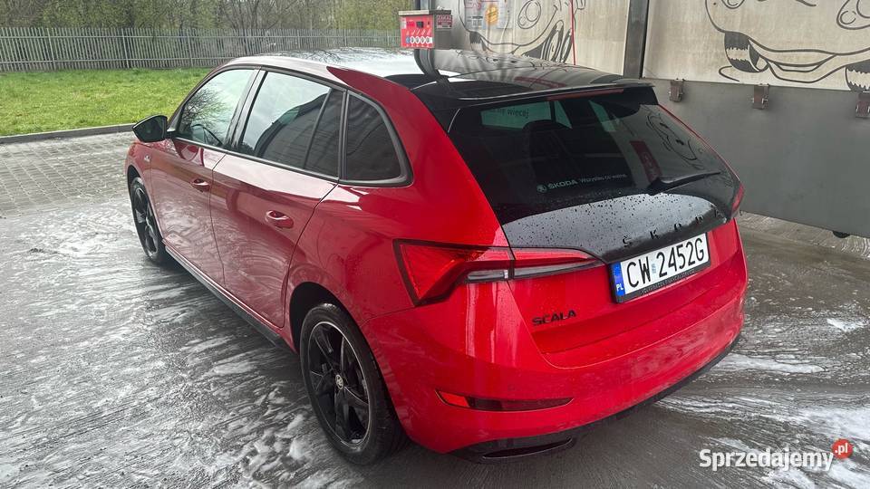 2022 Skoda Scala 15 TSI DSG automat 150 w wersji klimatyzacja Michałowice